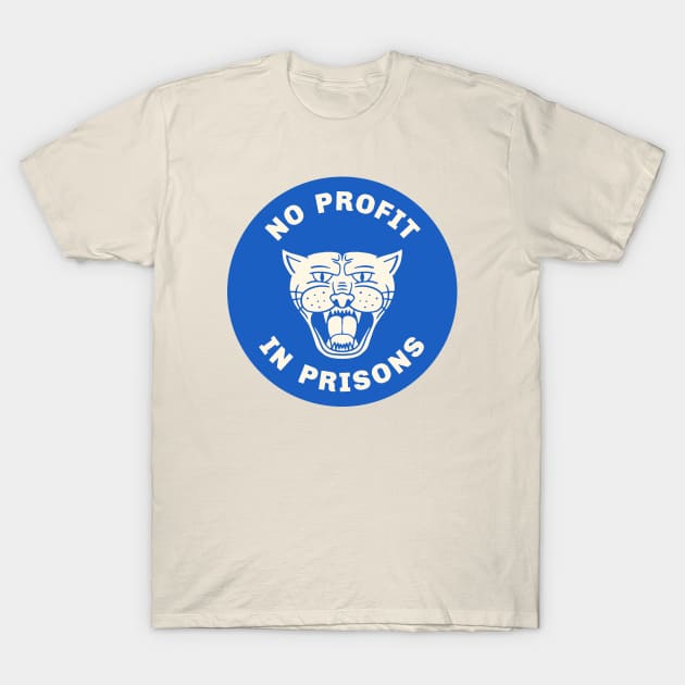 No Profit In Prisons T-Shirt by Football from the Left